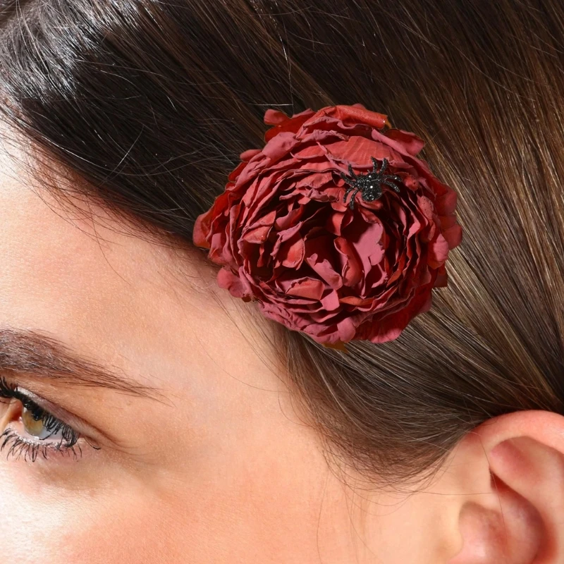 

2 шт., заколки для волос с розами, маленькие заколки с бантом, заколки для волос, заколки для волос из кожи аллигатора, заколки