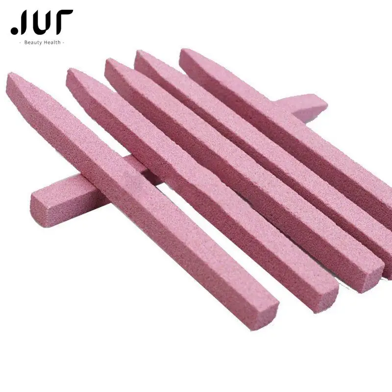 

Pink Stone Nail Files Cuticle Remover Trimmer Buffer Buffing Nail Art Pedicure & Manicure Tools 1PC