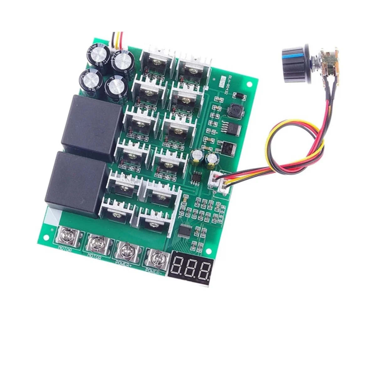 Цифровой дисплей DC10-55V 60A реверсивный модуль 0-100% регулируемый двигатель