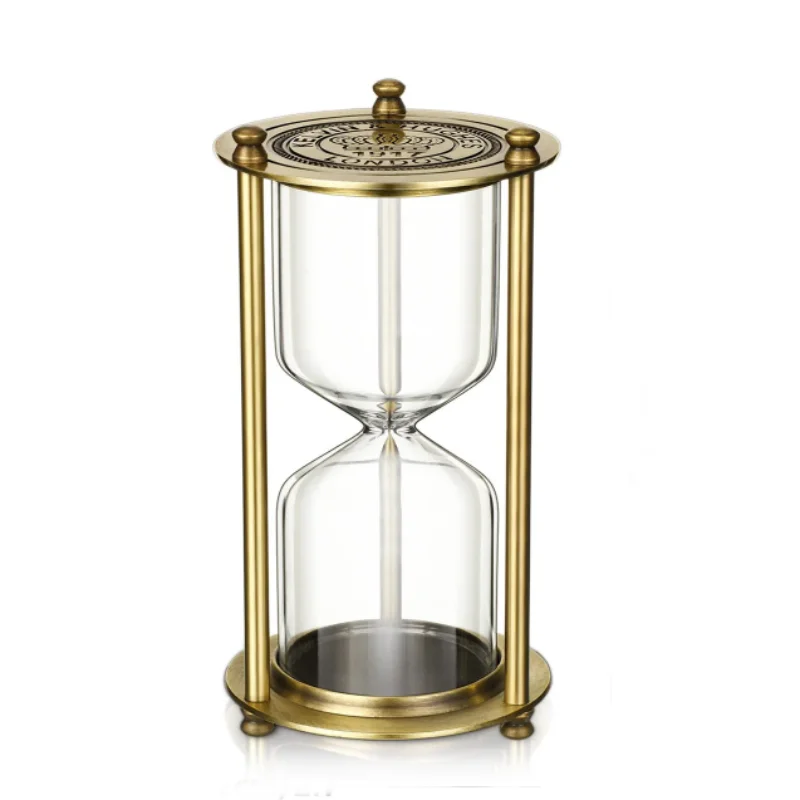 Домашние песочные часы, Корона 1917, песочная пустая бутылка, таймер, подарок на день рождения, креативный декор, сделай сам, металлические песочные часы, аксессуары для домашнего рабочего стола