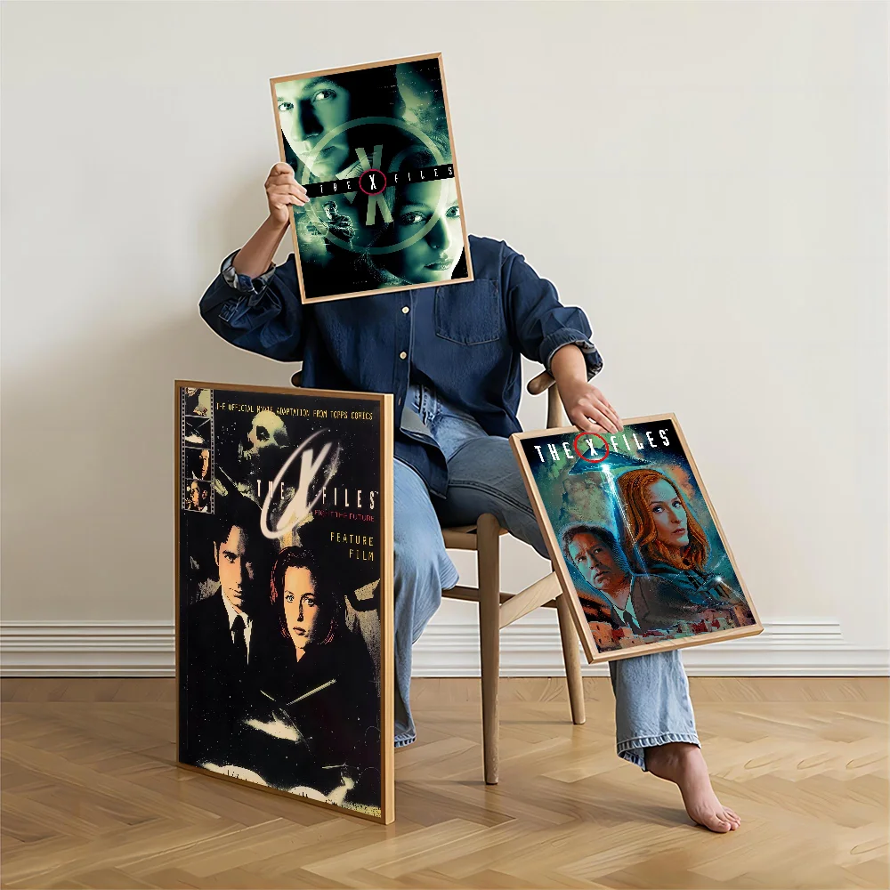Фильм ужасов X-Files постеры эстетика классические с фильмами водостойкая бумажная