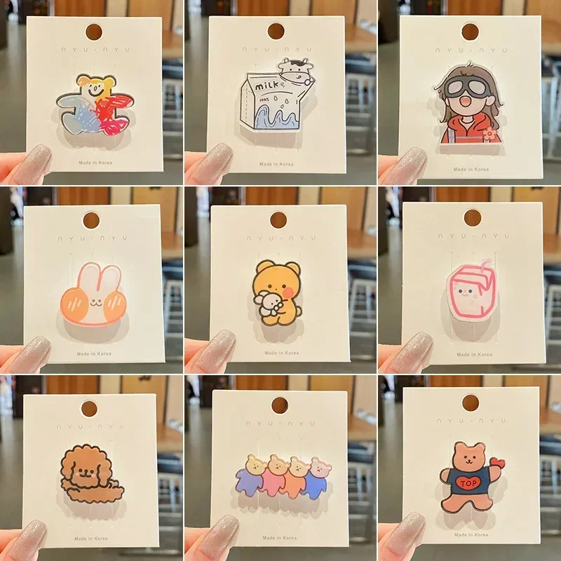 Булавки металлическая эмалированная булавка мультяшная брошь для пальто значки