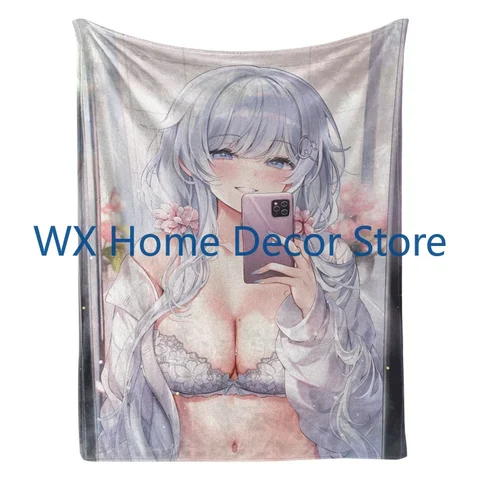 Genshin Impact Yae Miko Детское пляжное полотенце из микрофибры