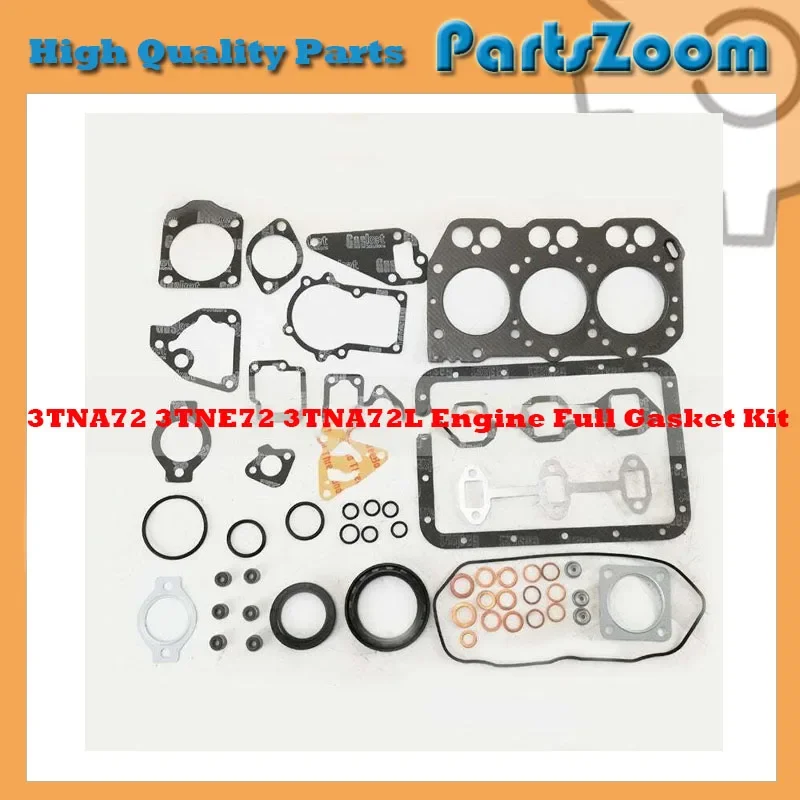 3TNA72 3TNE72 3TNA72L полный комплект прокладок двигателя для Yanmar с набором