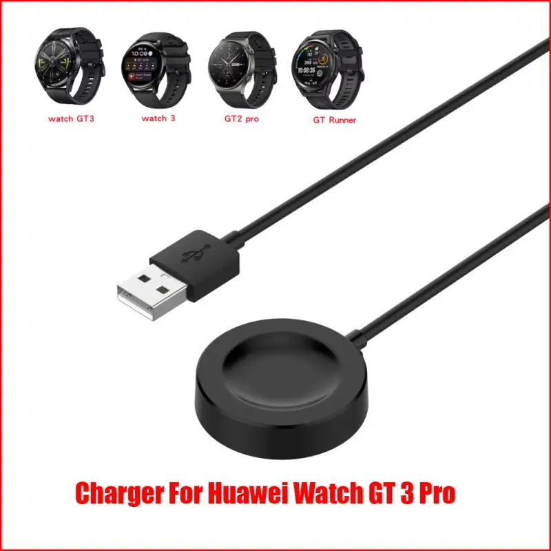 

Магнитное зарядное устройство для часов Huawei Watch GT 3 Pro, портативная беспроводная зарядная док-станция с USB-кабелем, мощные аксессуары для умны...