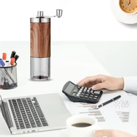 high quality manual coffee grinder kitchen gadgets adjustable coffee maker coffee beans grinder stainless steel coffee machine