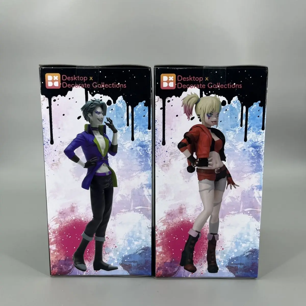 Фото В наличии SEGA Desktop x Decorate Collections Отряд самоубийц ISEKAI Harley Quin Joker ПВХ Аниме Фигурки Модель игрушки №2