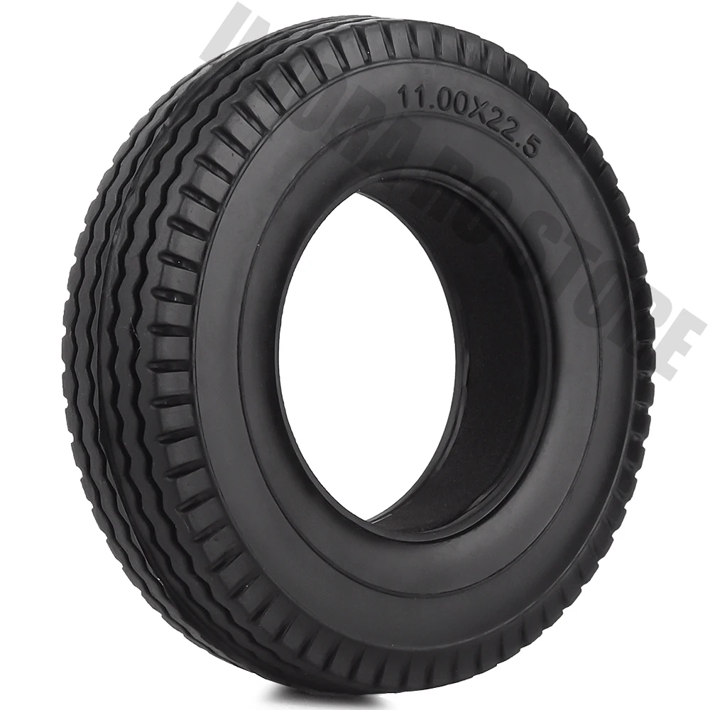 4 шт. мягких резиновых колесных шин с губками для модели 1/14 RC Crawler Car Tamiya Tractor Trucks Upgrade Parts.