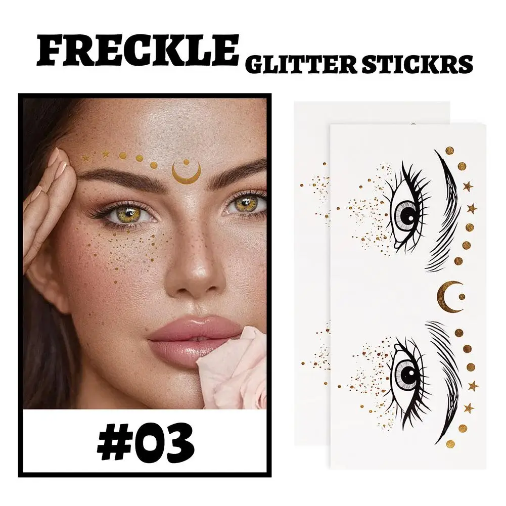 Goddess Face Sticker Painting Sleeping Spell Makeup Decoration Fairy 12 Hours Falling Performance Wit N5l2