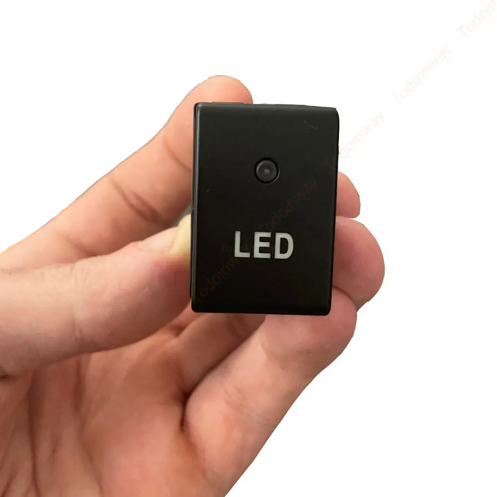 Автомобильная светодиодная лампа DRL Power Button переключатель управления передней