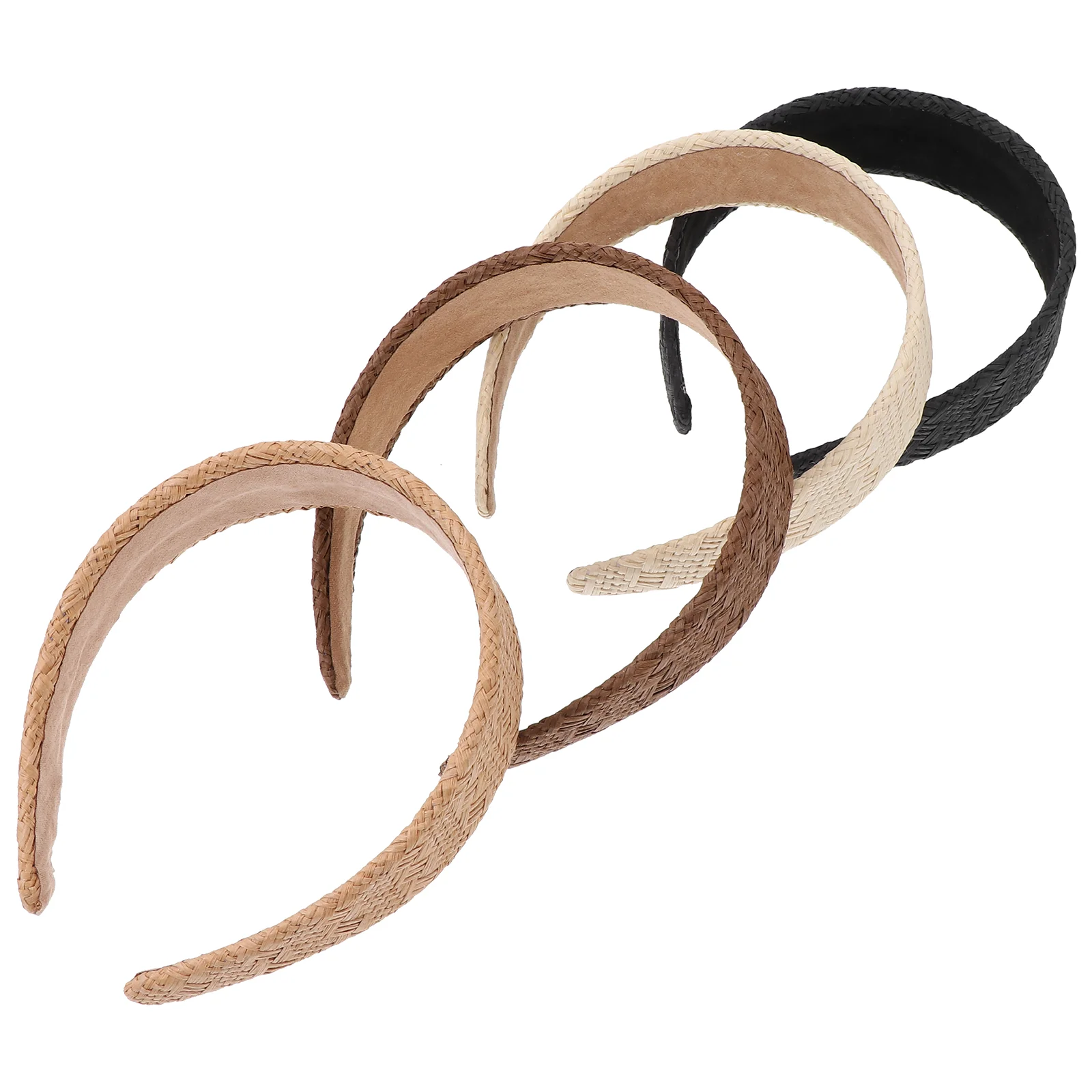 

Raffia Headband Stylish Hairbands Women Headdresses Hoops Female Headbands Accessories