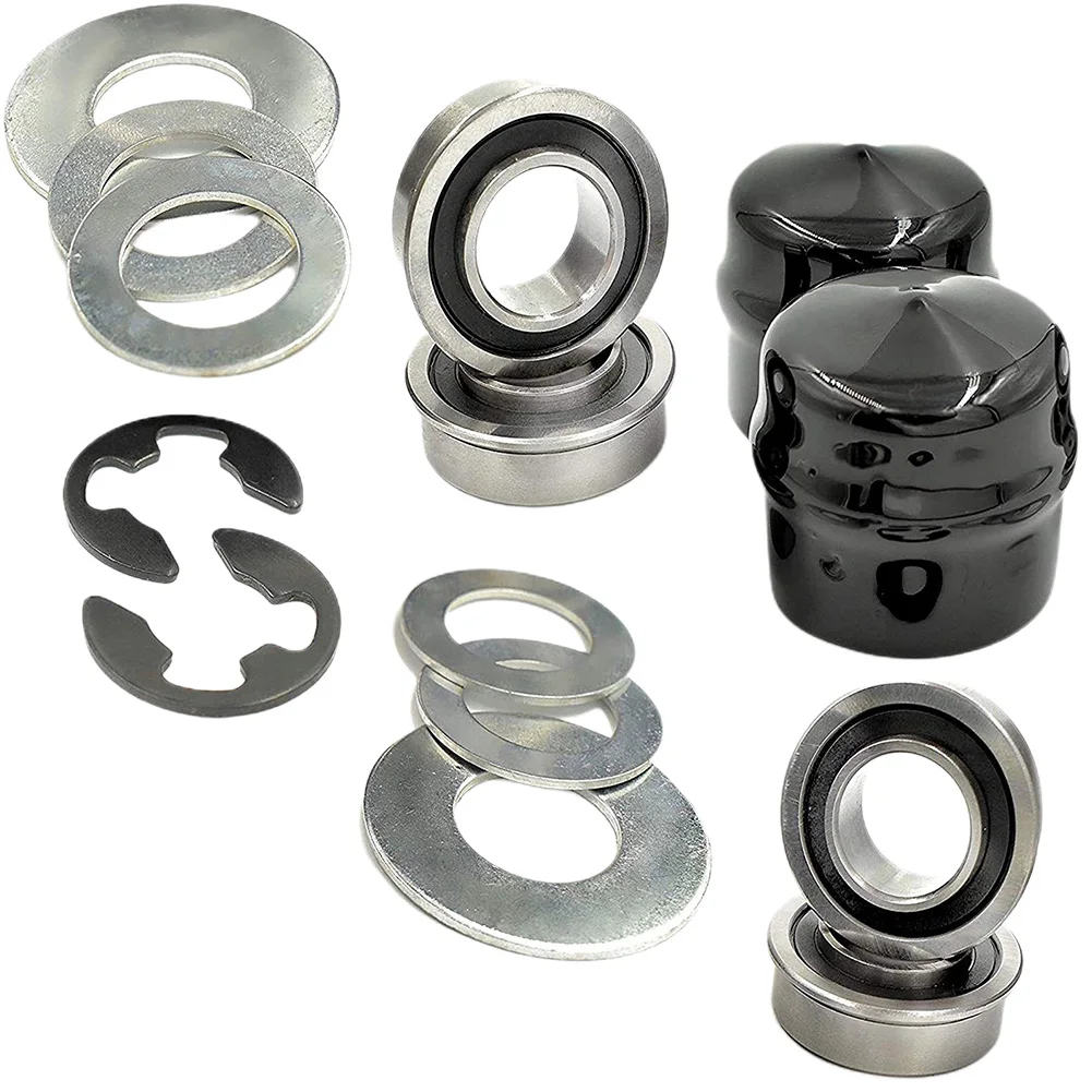 

Front Wheel Bushing To Bearing Conversion Kit For Husqvarna 532009040 9040H For Jonsered For Craftsman Garden Power Tool