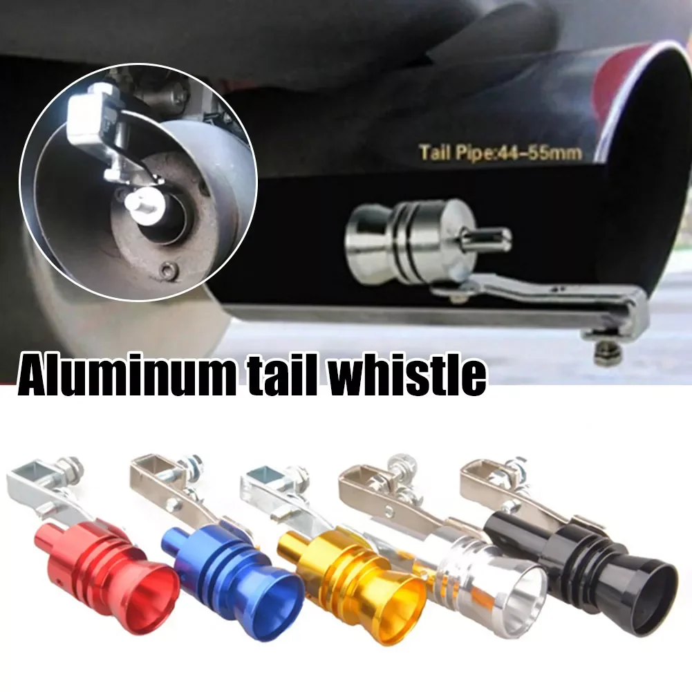 

Sizes Sound Simulator Car Turbo Whistle Exhaust Pipe Muffler Modification Turbo Sound Whistle Car Motorcycle Accessories