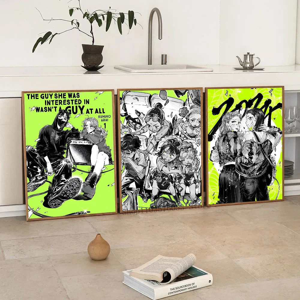 Kininatteru Hito Ga Otoko Janakatta постер для дома спальни входа кафе художественное украшение