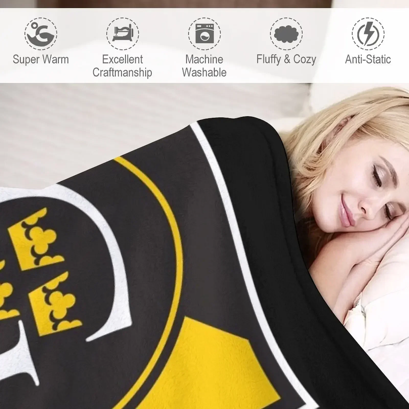 Одеяло Gustavus Adolphus College Gusties очень большое одеяло теплое для зимы самые мягкие