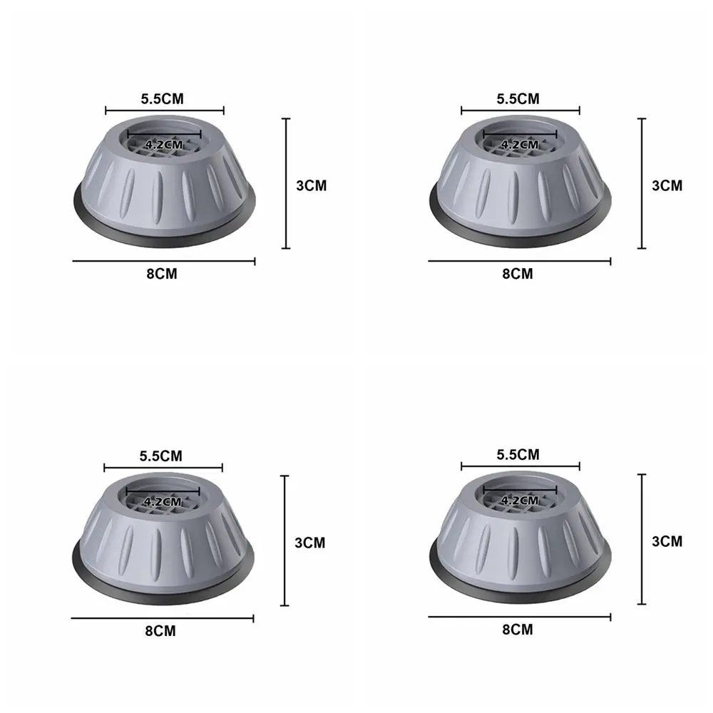 

4 шт., подставки для стиральной машины, Нескользящие