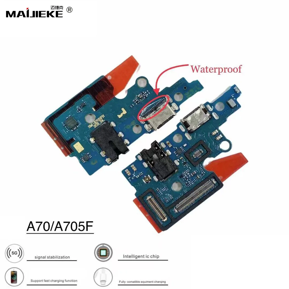 

10 шт., Usb-разъём для зарядки Samsung Galaxy A70 A50s A30s A21s A20s A13s A12s A10s A04s A03s A02s M13