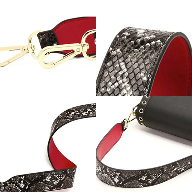 

58cm Bag Strap PU Leather Wide Bags Belt Fashion Shoulder Handbag Strap Replacement Handbag Handle Bag Accessories 2022 New