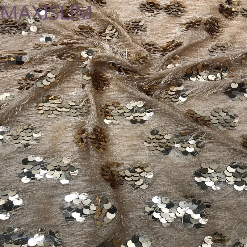 Новая Вельветовая вышивка с блестками 9 мм ткань сделай сам для шитья костюмов