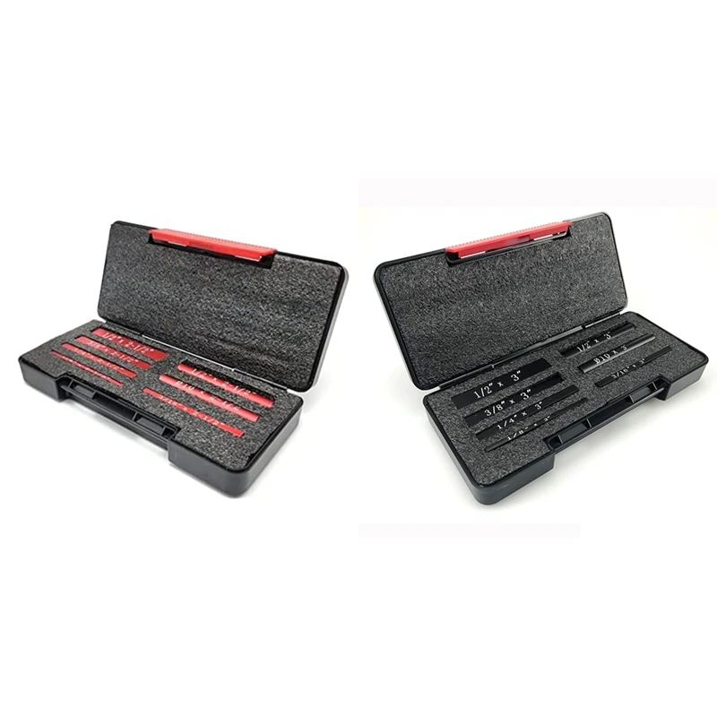 

Горячая Распродажа набор блоков для настройки высоты, 7 шт. прецизионных алюминиевых установочных стержней для маршрутизатора и настольной...