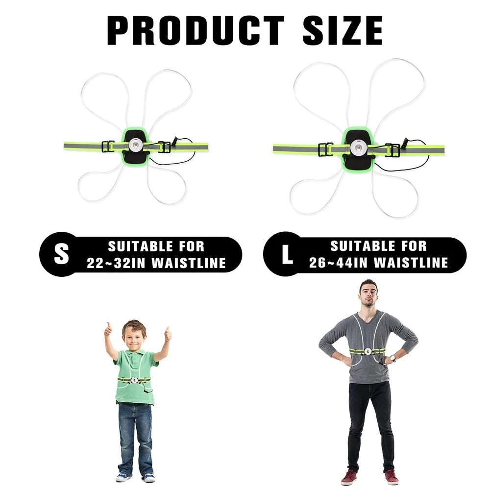 Светоотражающий Жилет для вождения со светодиодной вспышкой 360 |