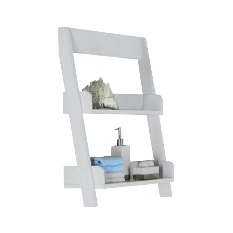 

Bathroom Accent, Shelves, Storage, Laminate, White, Contemporary, Modern