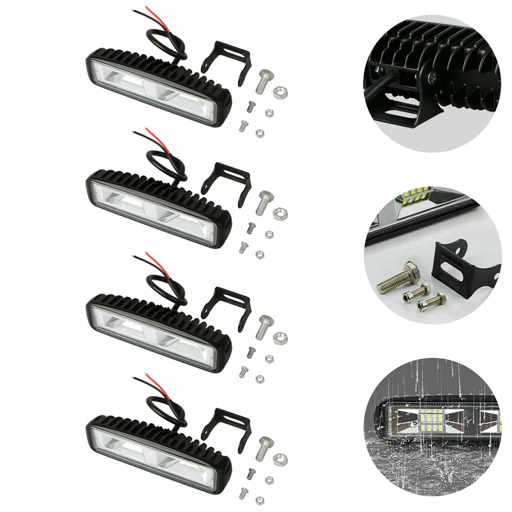 

4pcs Practical Professional Car Work Car Driving Car Bar LED Bar