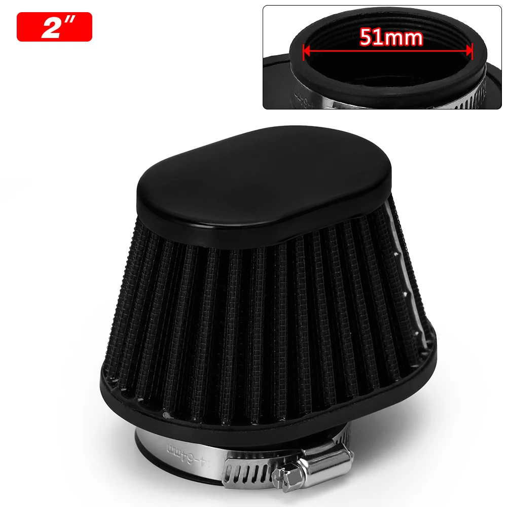 

Конус Воздушного Фильтра, Круглый Овальный Зажим Для Автомобиля, Мотоцикла, Очиститель Воздухозаборника