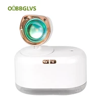 2 in 1 mini wireless sunset lamp air humidifier water aroma diffuser 2000mah battery desktop for home office and take photos