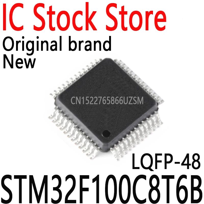 

1PCS New and Original STM STM32F STM32F100 STM32F100C8 STM32F100C8T6 IC MCU LQFP-48 STM32F100C8T6B