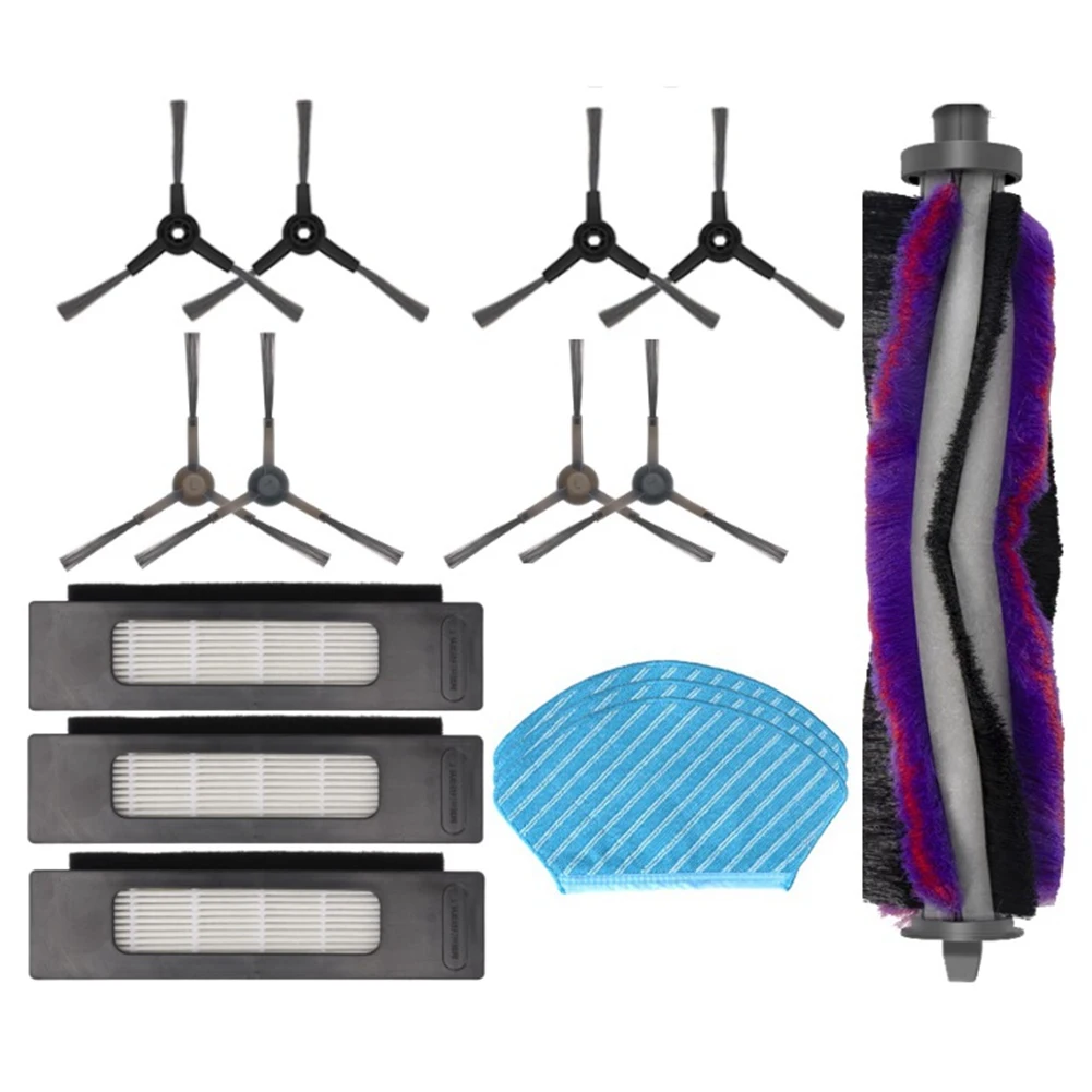 

15Pcs for Midea M7/ I10/ M71CN / M7Pro /M7Max Vacuum Cleaner Main Side Brush HEPA Filter Mop Cloth Replacement Parts