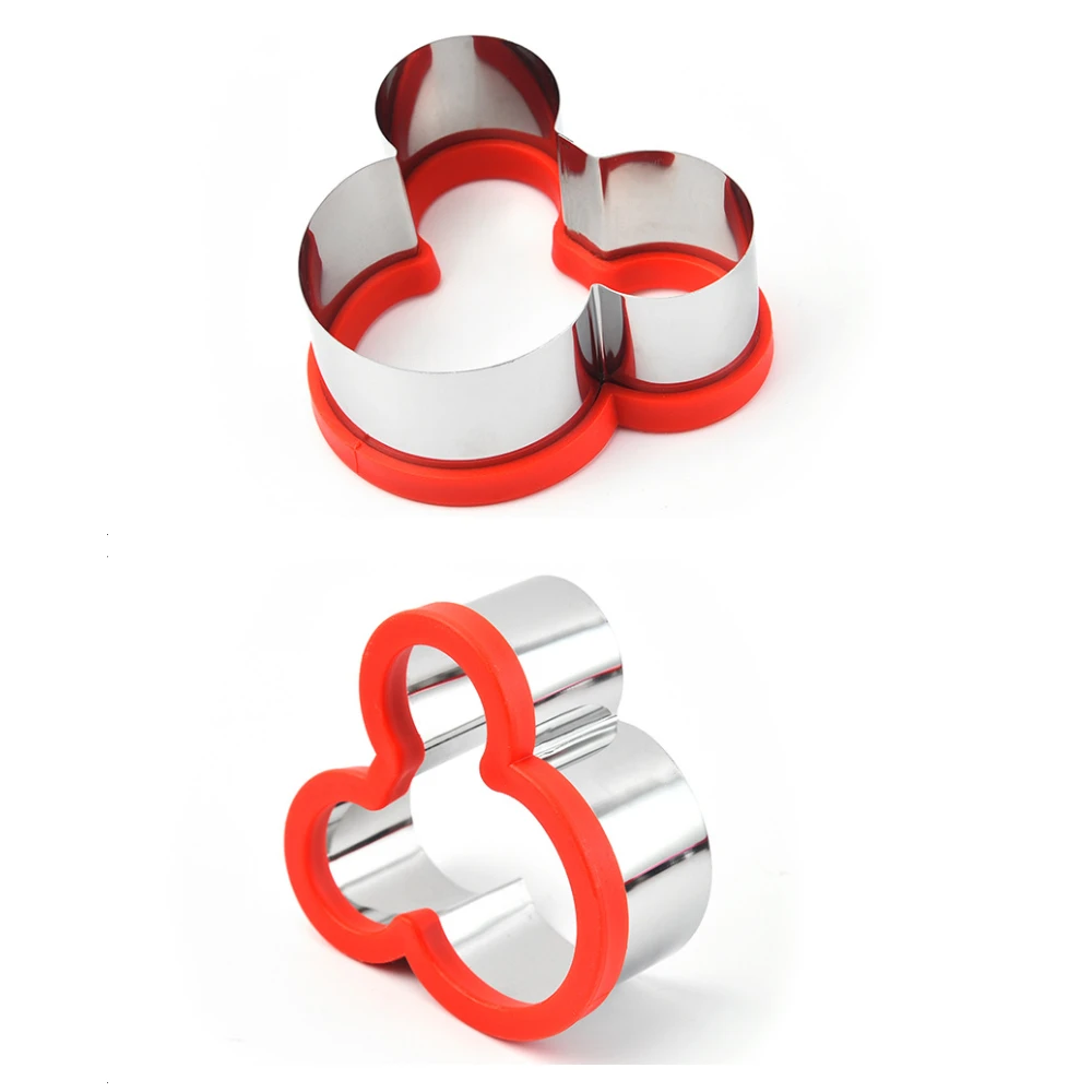 Набор сэндвич-резаков для детей металлические формочки печенья в форме животных