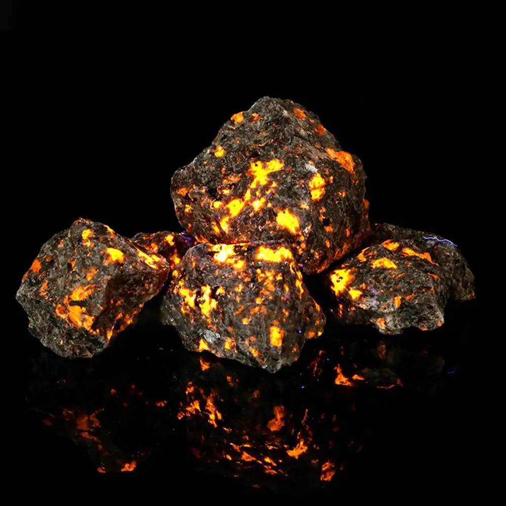 

Компактный аквариум, 1 пакет, отличное украшение для домашней комнаты, камень с пламенем, портативный натуральный камень, многоцелевое сред...