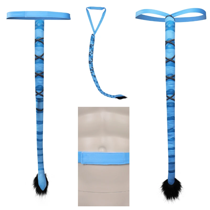 Джейк Салли Косплей Хвост Нейтири Хвосты Женщины Мужчины Ролевая игра Аватар