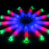 led foam glow stick party supplies colorful cheering stick flashing glow sticks for wedding party raves concert