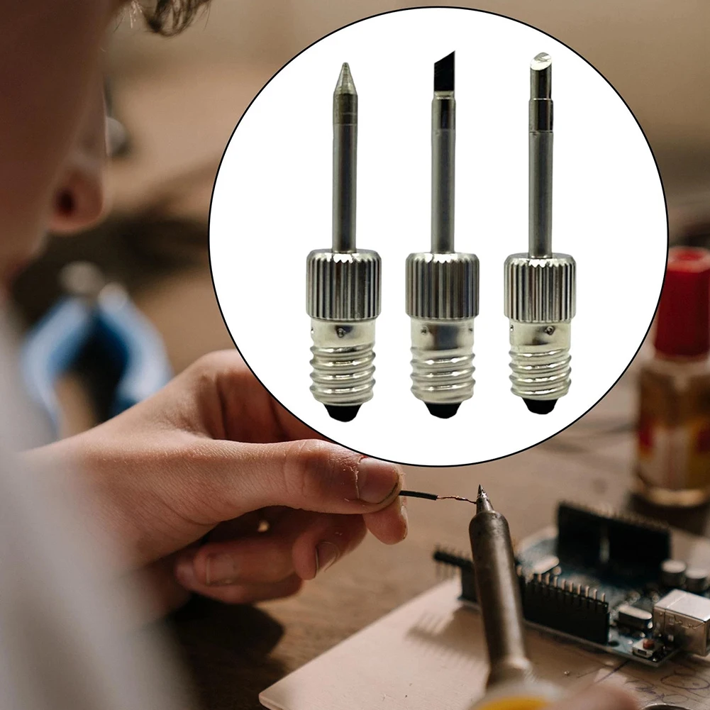 

E10 Interface Spot Soldering Iron Tips B C K Type & Sponge Set USB Welding Tip Wire Drag Welder Wire Tinning Tool 2023 Hot Sale