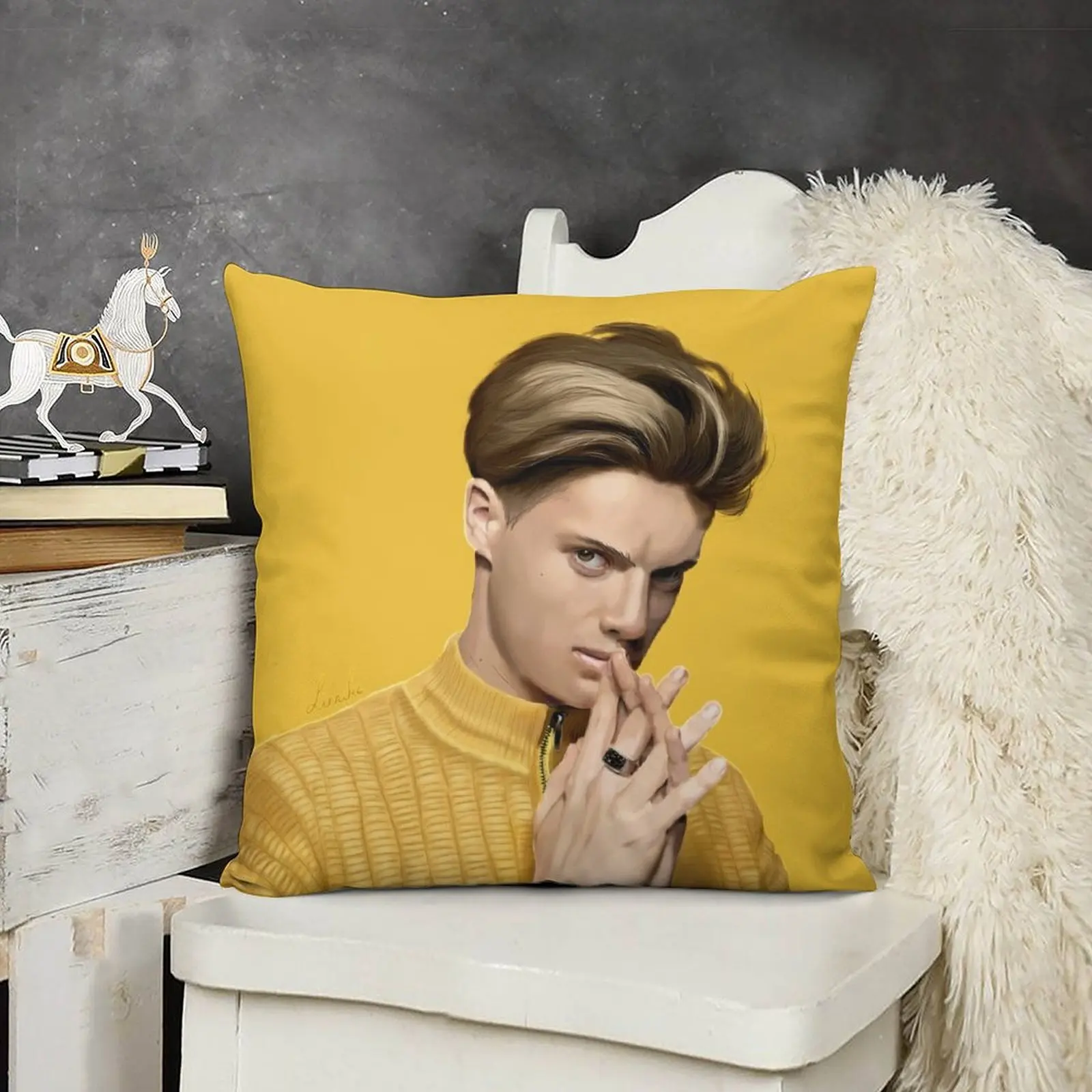 Jace Норман-Вулкан цифровая Подушка для сна рождественские подушки наволочки