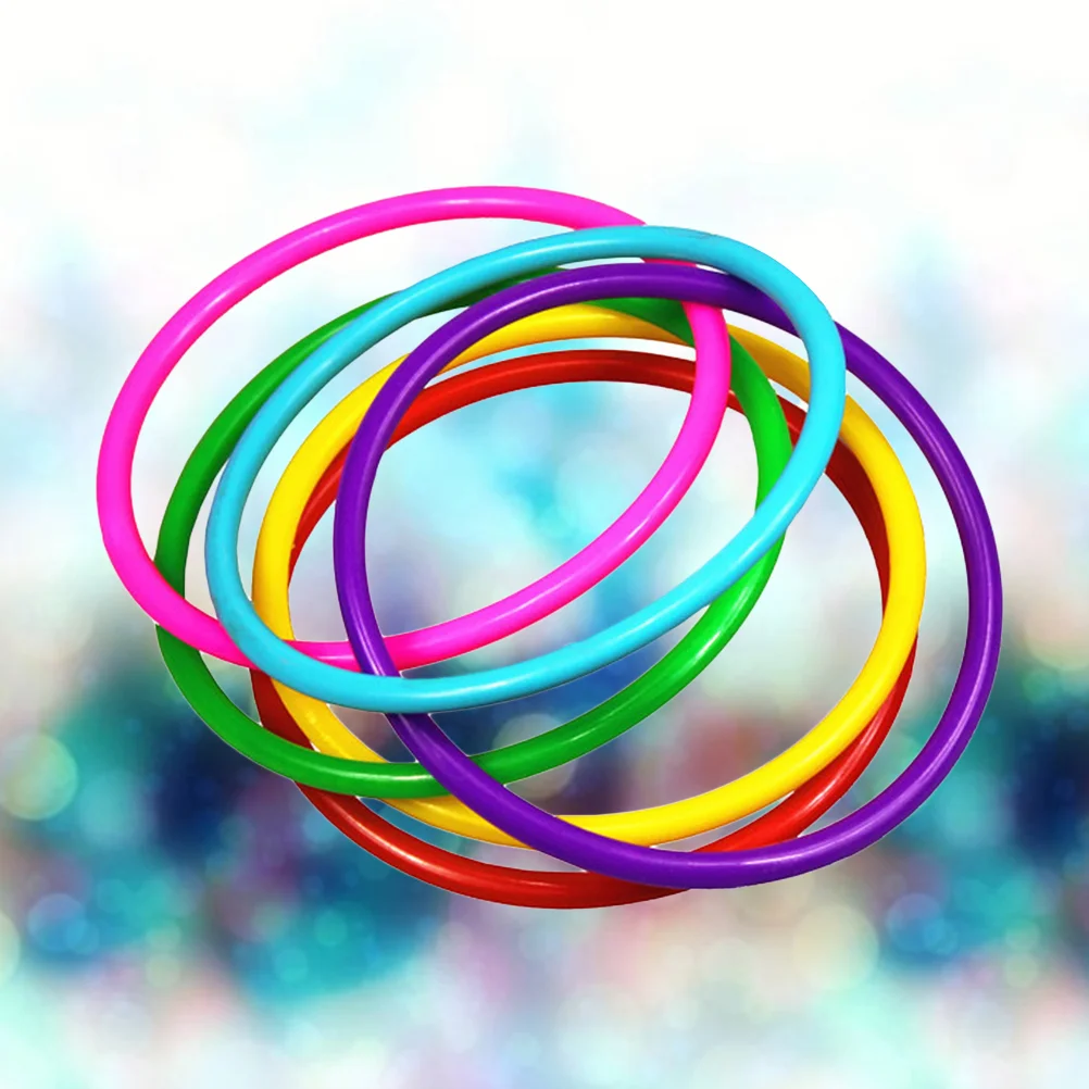 

24 шт., пластиковые кольца-броши для детей