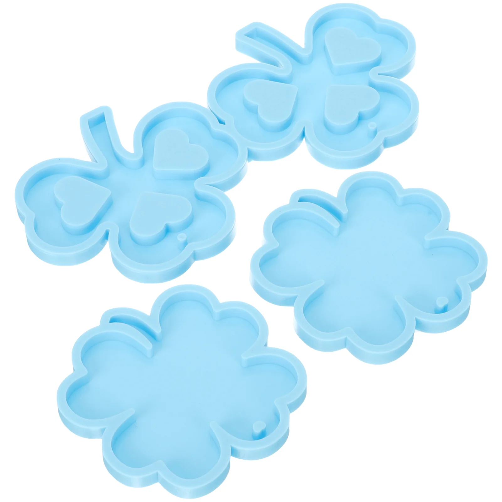 

Molds Day Silicone Resin Shamrock Patricks Epoxy S Patrick Keychain Stcastingornaments Soap Decoration Key Ring Fondant