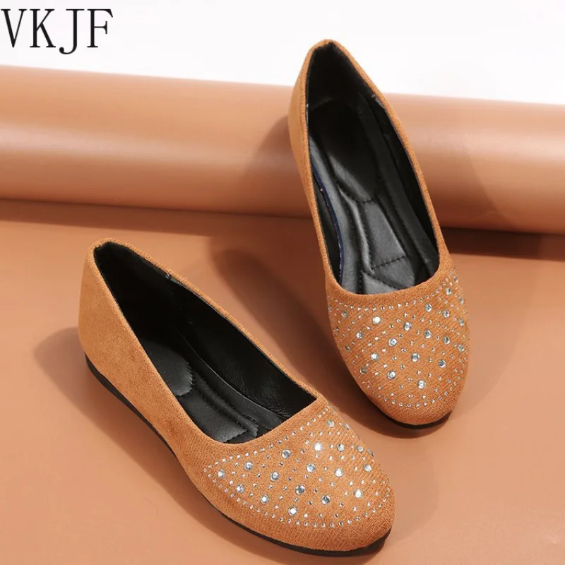 

Women's Shoes Fashion Single Shoes Casual Shoes Flat Non-slip Shoes Mesh Breathable Shoes Comfortable Wear-resistant 2023 New