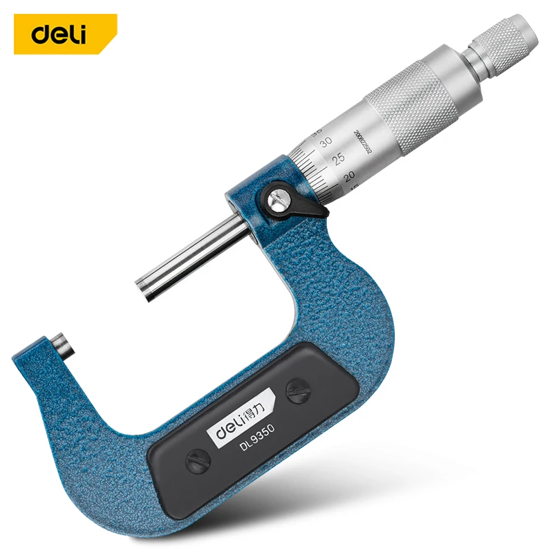 

1Pcs 0-25mm/ 25-50mm Precision Micrometer Spray Paint Micrometer Graduation Value 0.01mm Gauge Vernier Caliper Measuring Tools