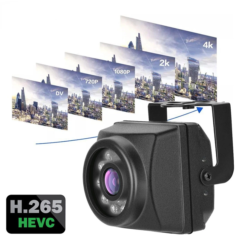 

2160P 4K 4 МП 5 Мп 3 Мп IP66 Водонепроницаемая камера ночного видения IR-Cut 940 нм миниатюрная мини POE IP ИК гнездовая камера наружная камера безопасност...