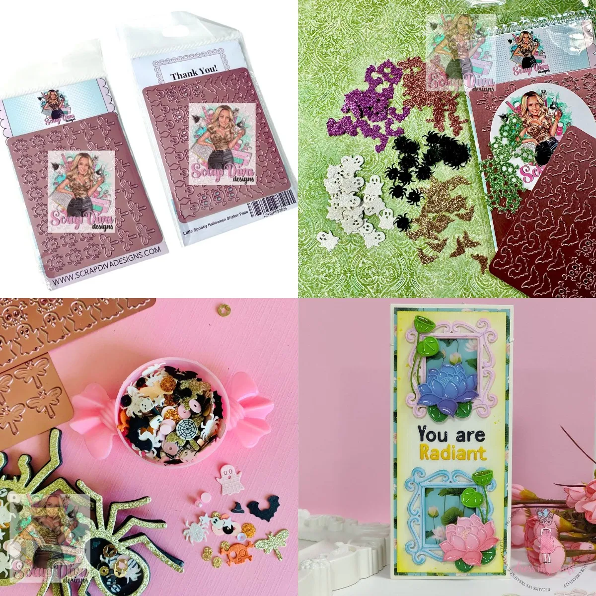 Паук Стрекоза 2024 новинка сентябрь металлические трафареты ремесло тиснение