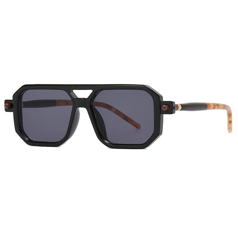 

Men Retro Sunglasses UV400 Square Fashion Glasse Luxury Thick Beach Outdoor Sunglasses Vasos Decorativos Oculos De Sol Masculino