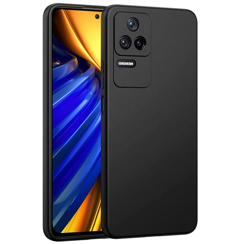 

Black TPU Case for Poco F4 Soft Anti-shock Back Phone Cases Poco F3 Xiaomi Poco F4 GT Cover Pocophone F4 GT Case Poco F4