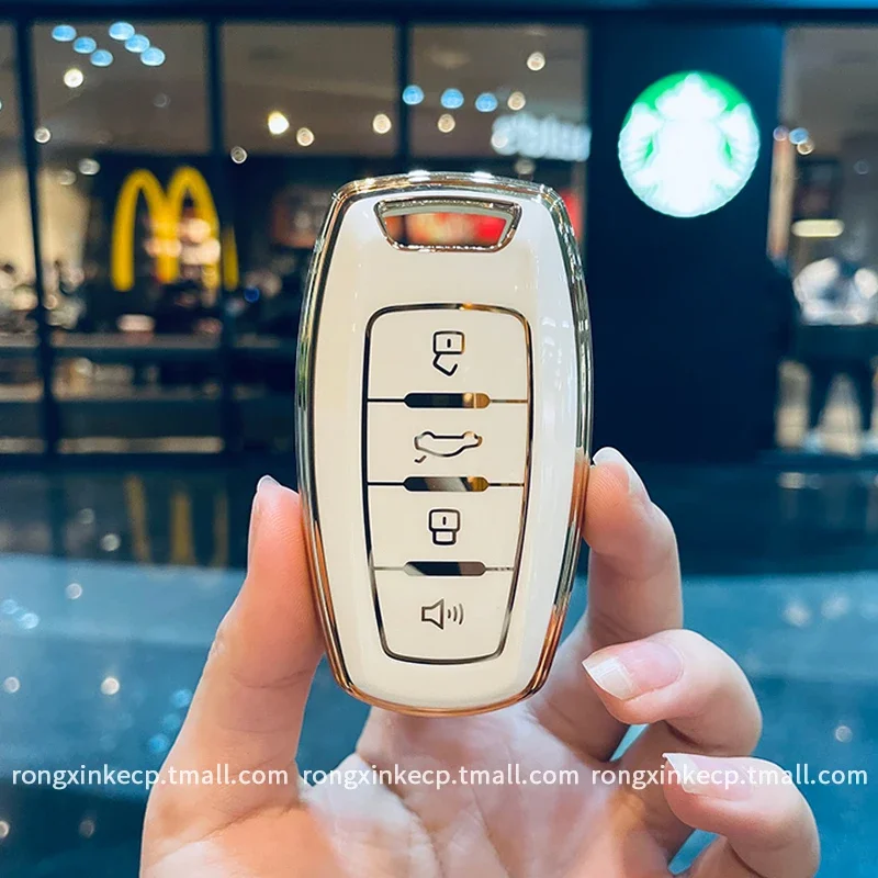 

Чехол для автомобильного ключа из ТПУ с 4 кнопками для Great Wall Haval Jolion 2022 H6 H7 H4 H9 F5 F7 F7X F7H H2S GMW Dargo