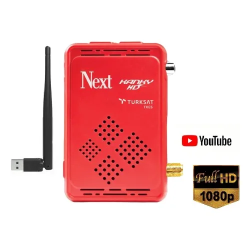 

Далее Kanky Full Hd 2019 новый спутниковый приемник + Wifi кронштейн