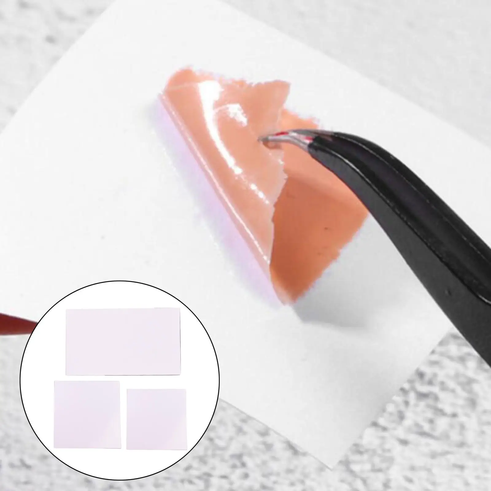 50 шт./набор бумажные палитры для смешивания гель-лака