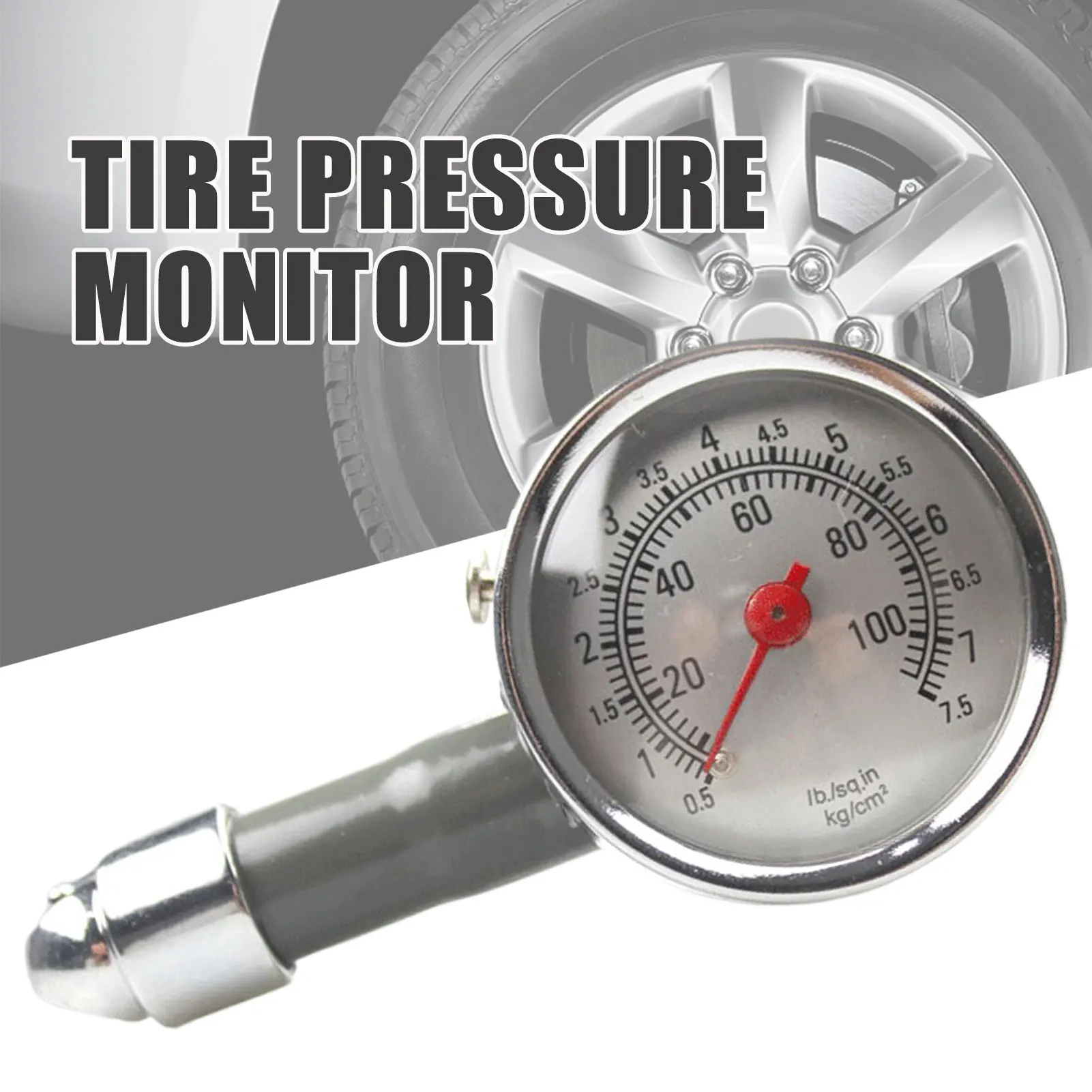 Датчик давления в шинах универсальный Манометр с циферблатом для измерения