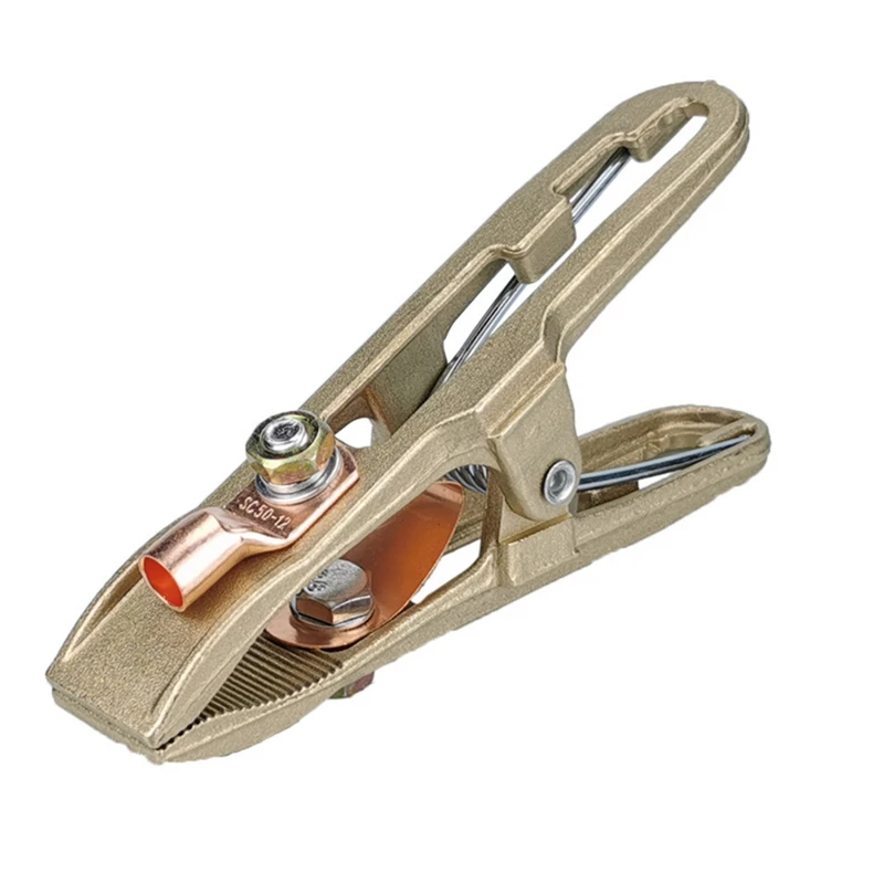 

Besthigh-Power 500A Ground Welding Earth Clamp Copper Welder Ground Clamp Welding Machine Accessories A-Shape Clip
